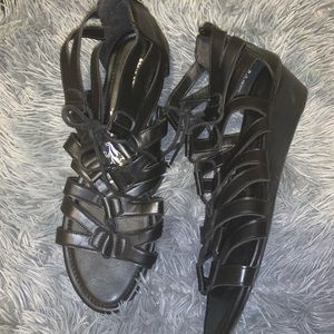 Size 13 Brash Lace Up Wedges